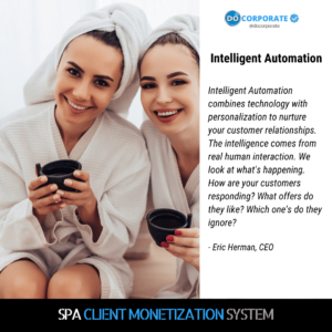 intelligent automation for spa client monetization