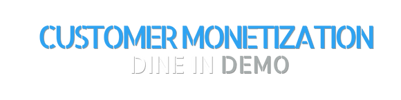 Customer Monetization Dine In Demo Logo