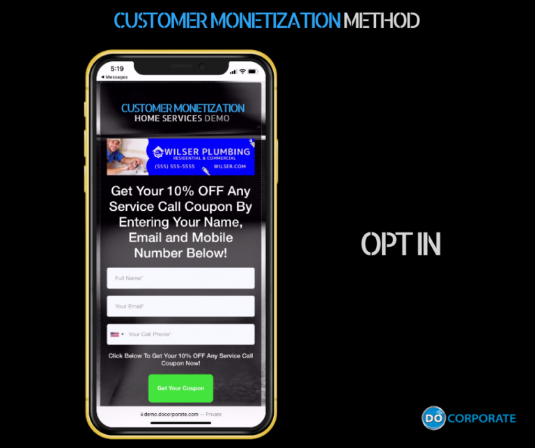 Home Services Opt In