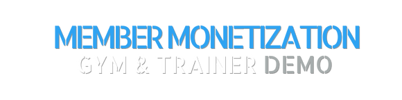 Member Monetization Gym Demo Logo