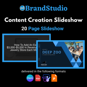 DoBrandStudio Content Creation 20 Page Slideshow