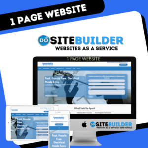 DoSiteBuilder 1 Page Website as a Service