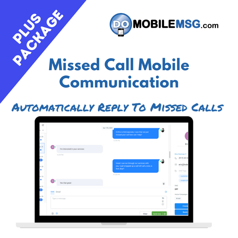 DoMobileMsg Missed Call Mobile Communication Plus